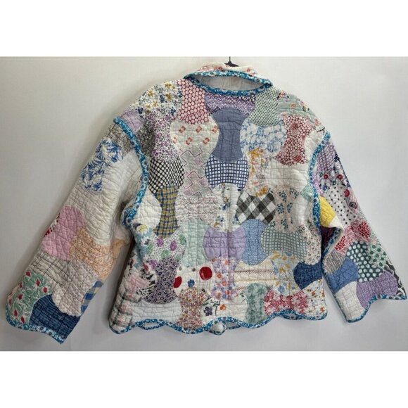 Handmade Apple Core Quilt Jacket Subcouture by Mentorsilly Size XL - Picture 15 of 16